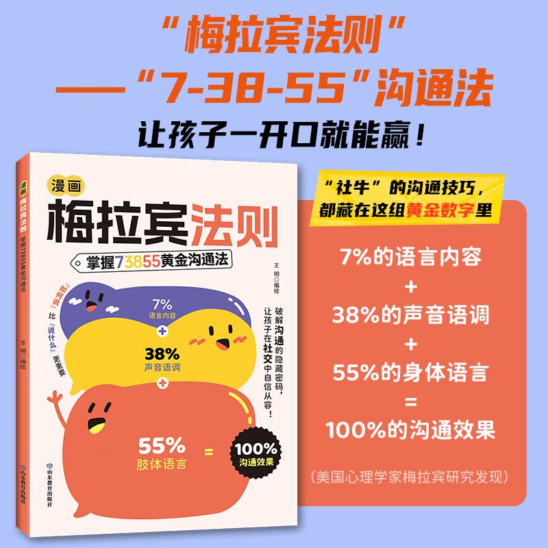 漫画版鸭子定律梅拉宾法则套装2册掌握黄金沟通法当下的每一分努力都是在为未来铺路