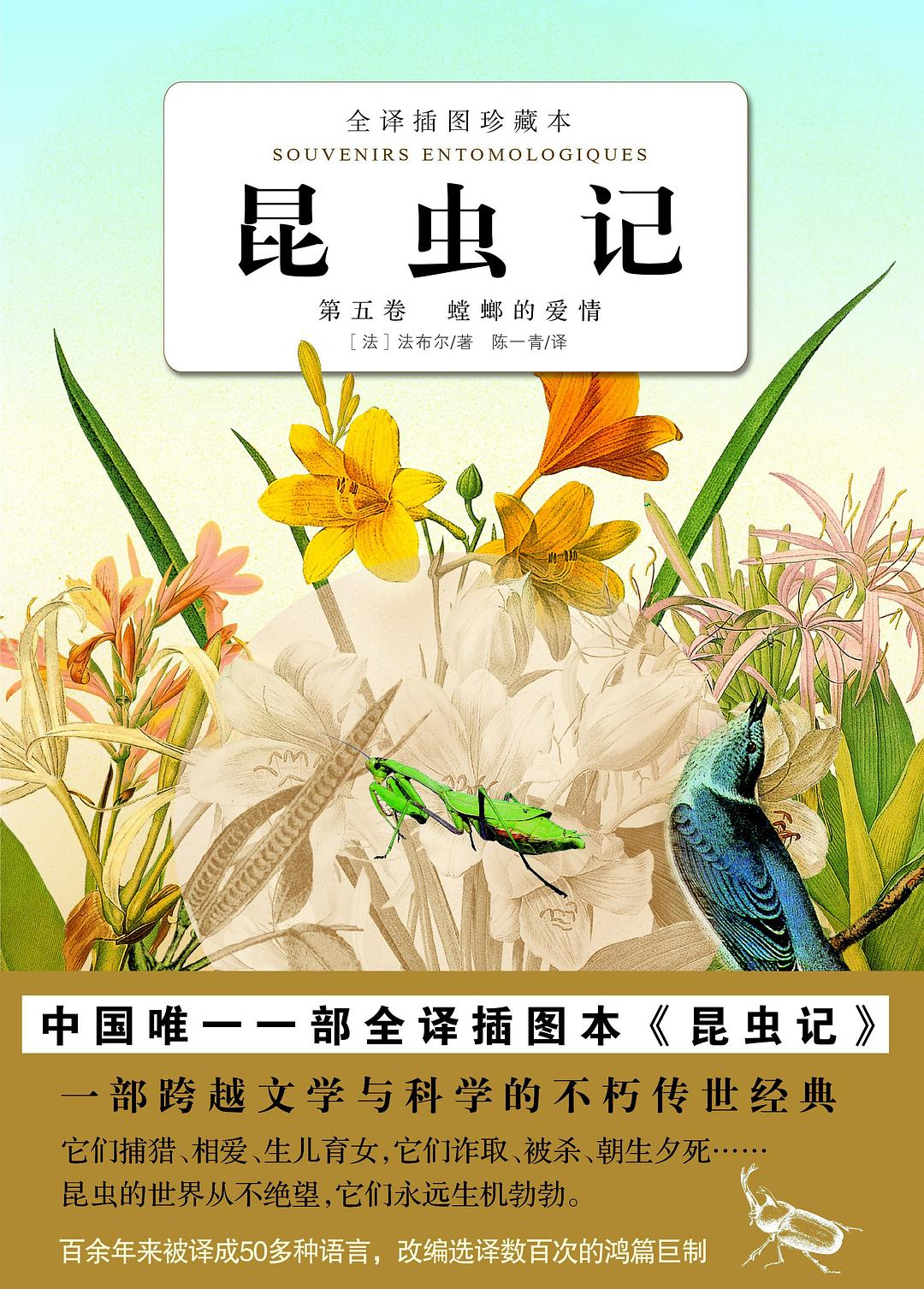 昆虫记 : 第五卷 螳螂的爱情