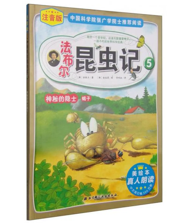 法布尔昆虫记5：神秘的隐士蝎子（注音版 美绘本）