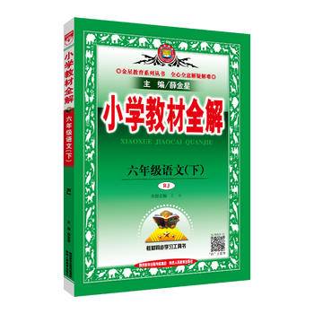 小学教材全解 六年级语文下 人教版 2017春